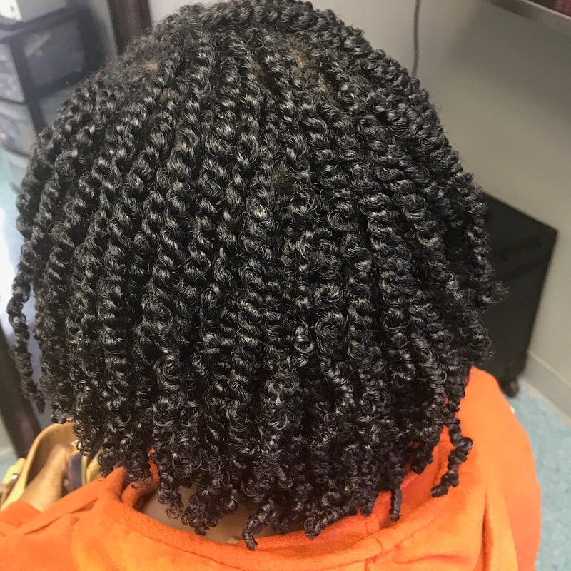 Natural Hair Style Finger Coils — I Am Team Natural Coiling Natural ...