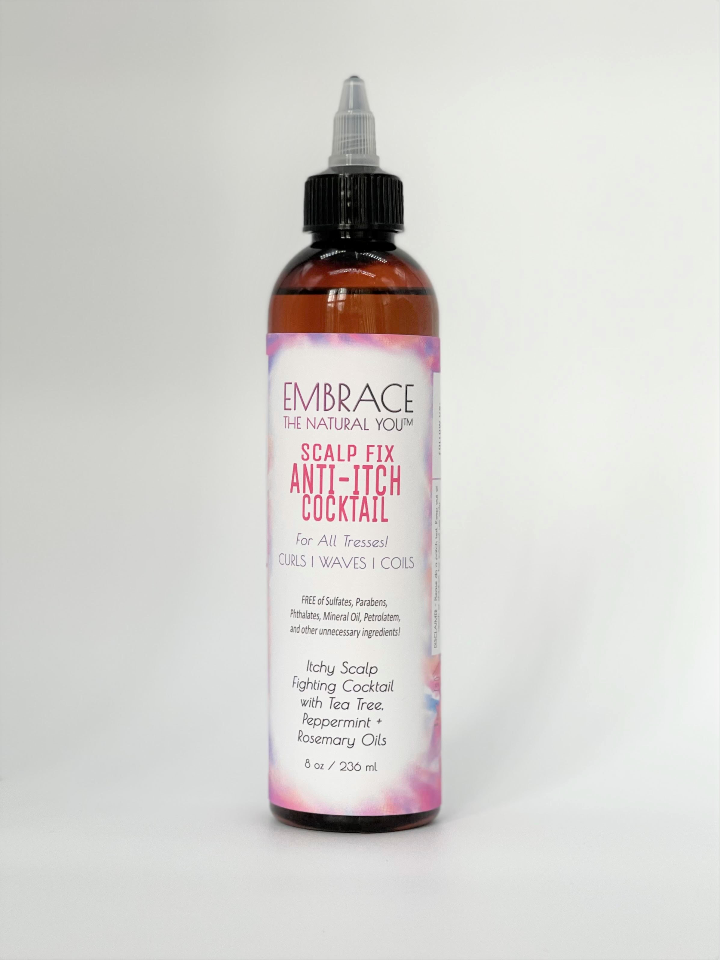 Anti Itch Oil with Tea Tree, Peppermint, and Rosemary for Natural Hair