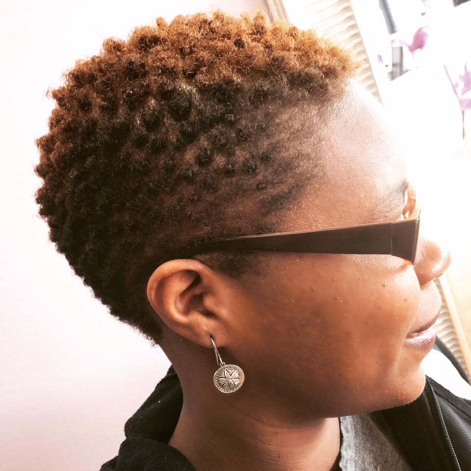 Super Moisturized  Defined Finger Coils On Short To Medium Length Tapered  Cut Natural Hair  African American Hairstyle Videos  AAHV